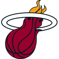 Bandiera Miami Heat 30x76 Cm | Pennant Con Supporti Parete E
