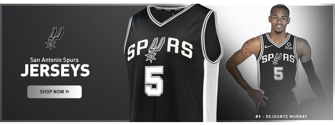 spurs new jersey